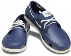 NAISTEN KENGÄT 38 Crocs Classic Boat Shoe Navy/stucco