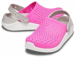 Crocs Literide Clog Electric Pink/white