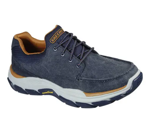 Miesten Kävelykengät Skechers Sininen 3 Miesten Kävelykengät Skechers Sininen