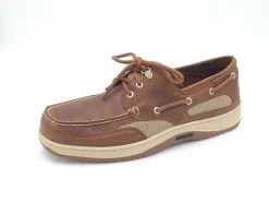 Miesten Purjehduskenkä Sebago Ruskea