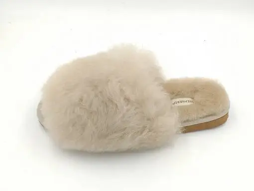 Naisten Aamutossut Shepherd Vaalea Beige 4 Naisten Aamutossut Shepherd Vaalea Beige - Image 2