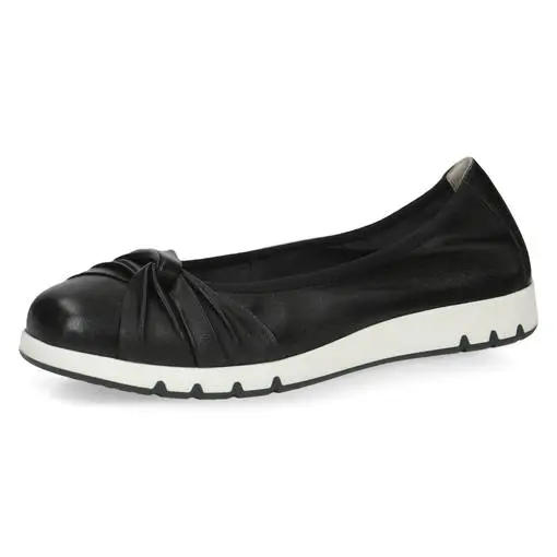 Naisten Balleriinat Caprice Black 3 Naisten Balleriinat Caprice Black