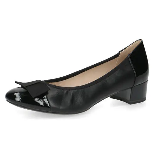 Naisten Balleriinat Caprice Black 3 Naisten Balleriinat Caprice Black