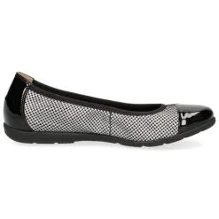 Naisten Balleriinat Caprice Musta/hopea -NAISTEN KENGÄT tuotesivu NaistenballeriinatCapricemustahopea 92215222034 f21137fe0a1a077d538ec26030384799 3