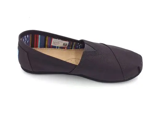 Naisten Kangaskengät TOMS Musta 6 Naisten Kangaskengät TOMS Musta - Image 4