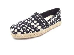 Naisten Kangaskengät TOMS Musta