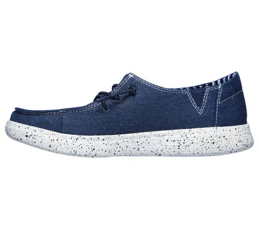 Naisten Kävelykengät Skechers Sininen 4 Naisten Kävelykengät Skechers Sininen - Image 2
