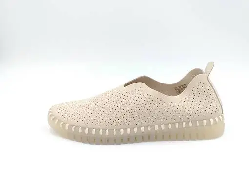 Naisten Kesäkengät Ilse Jacobsen Beige 4 Naisten Kesäkengät Ilse Jacobsen Beige - Image 2