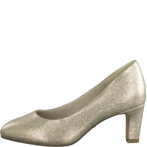 Naisten Korkokengät Tamaris Light Gold 5 Naisten Korkokengät Tamaris Light Gold - Image 3