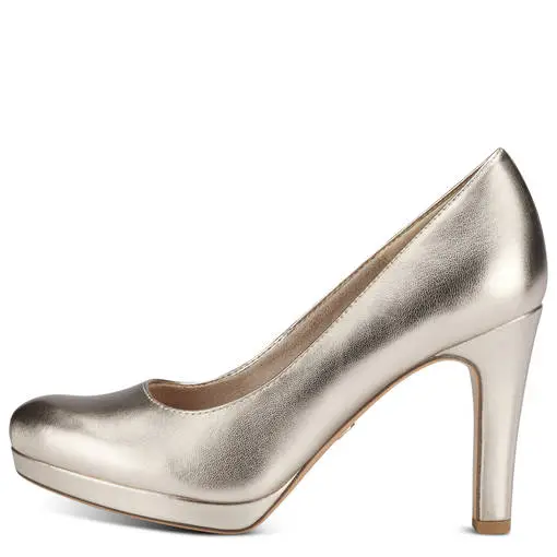 Naisten Korkokengät Tamaris Light Gold 4 Naisten Korkokengät Tamaris Light Gold - Image 2