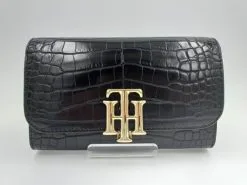 TH Naisten Lompakko Tommy Hilfiger Musta