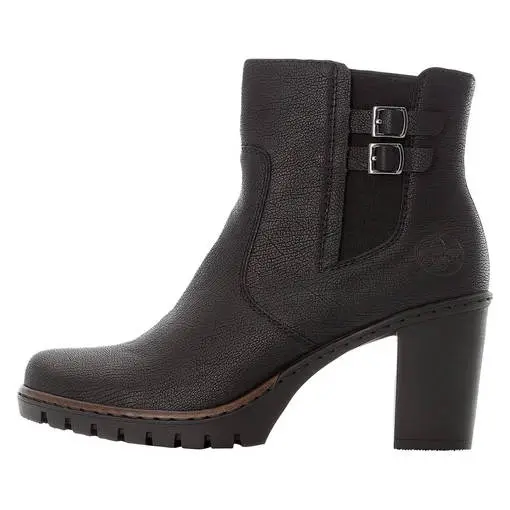 Naisten Nilkkurit Rieker Musta 5 Naisten Nilkkurit Rieker Musta - Image 3