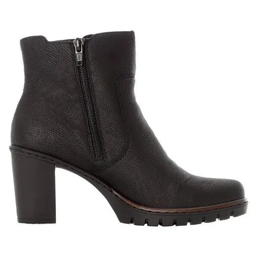 Naisten Nilkkurit Rieker Musta 4 Naisten Nilkkurit Rieker Musta - Image 2