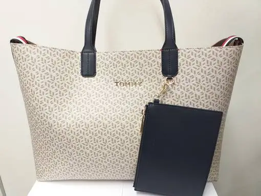 TH Olkalaukku Tommy Hilfiger Beige 3 TH Olkalaukku Tommy Hilfiger Beige