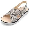 Naisten Sandaalit Clarks Grey Snake