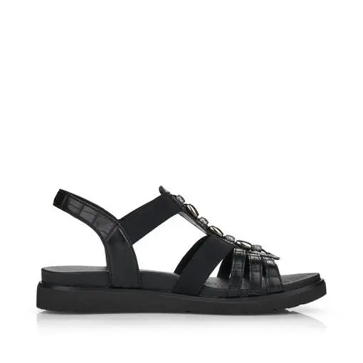 Naisten Sandaalit Remonte Musta 4 Naisten Sandaalit Remonte Musta - Image 2