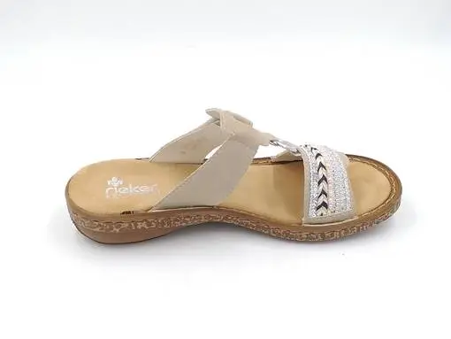 Naisten Sandaalit Rieker Beige 5 Naisten Sandaalit Rieker Beige - Image 3