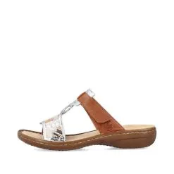 Naisten Sandaalit Rieker Ruskea-metalli -NAISTEN KENGÄT tuotesivu NaistensandaalitRiekermetalli 608P490 8165158c741d30bb5cbd688a0004121f 3