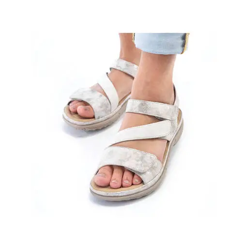 Naisten Sandaalit Rieker Metalli 6 Naisten Sandaalit Rieker Metalli - Image 4