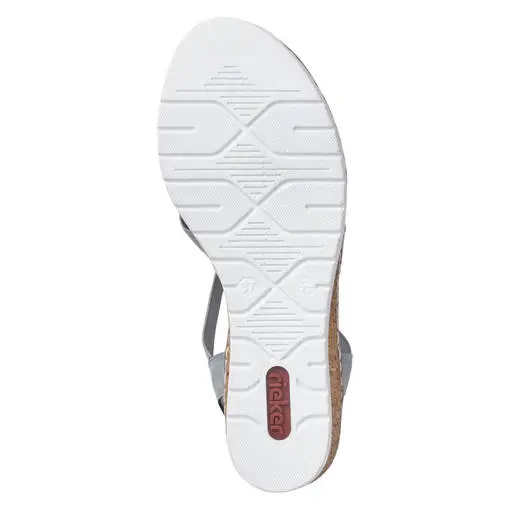 Naisten Sandaalit Rieker Sininen 7 Naisten Sandaalit Rieker Sininen - Image 5