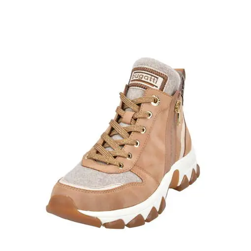 Naisten Talvikengät Bugatti Cognac Multi 3 Naisten Talvikengät Bugatti Cognac Multi