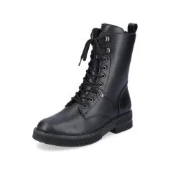 Naisten Talvikengät Rieker Musta