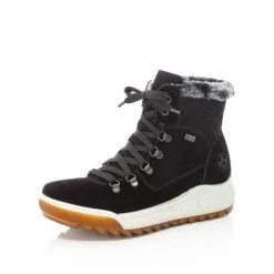 Naisten Talvikengät Rieker Musta