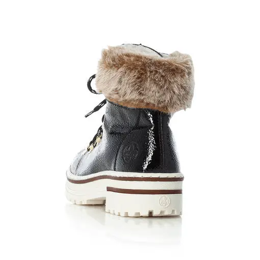 Naisten Talvikengät Rieker Musta 6 Naisten Talvikengät Rieker Musta - Image 4