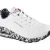 Naisten Tennarit Skechers Black White