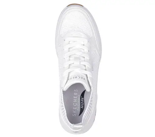 Naisten Tennarit Skechers Valkoinen 6 Naisten Tennarit Skechers Valkoinen - Image 4