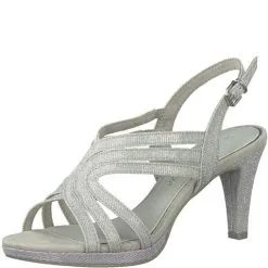 Naisten Korkokengät MarcoTozzi Hopea